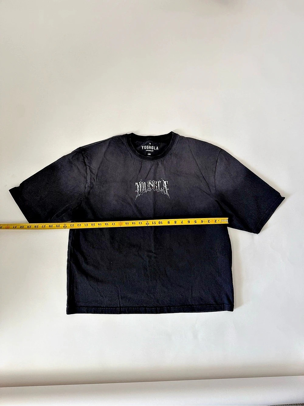 YoungLA Dark Wave Tee Graphic Tee Black Medium